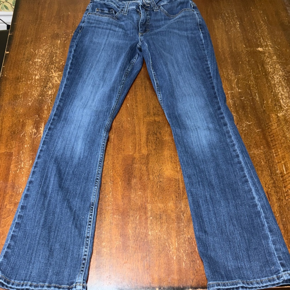 Lee Women's Flare Jeans in Deep Blue